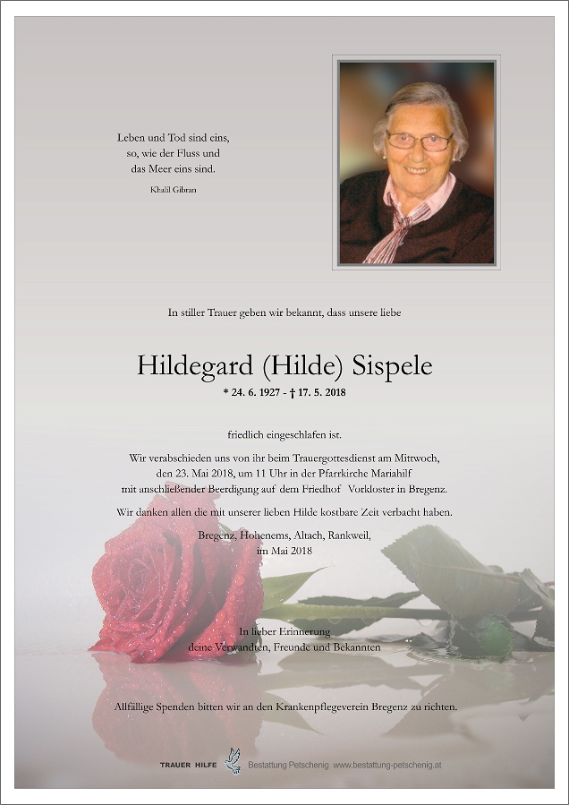 Hildegard Sispele